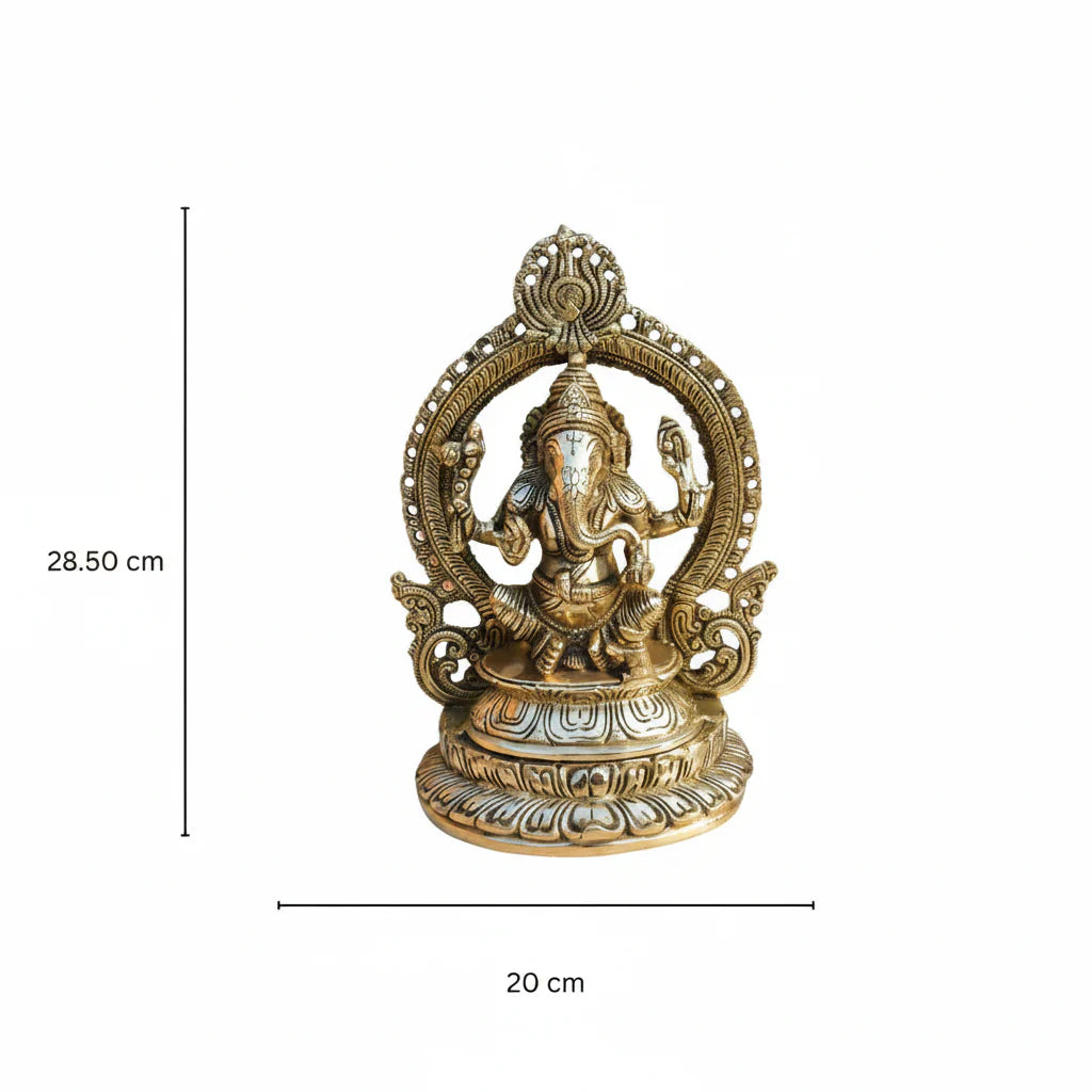 Brass Ganesha statue — Brass Statues & Idols collection