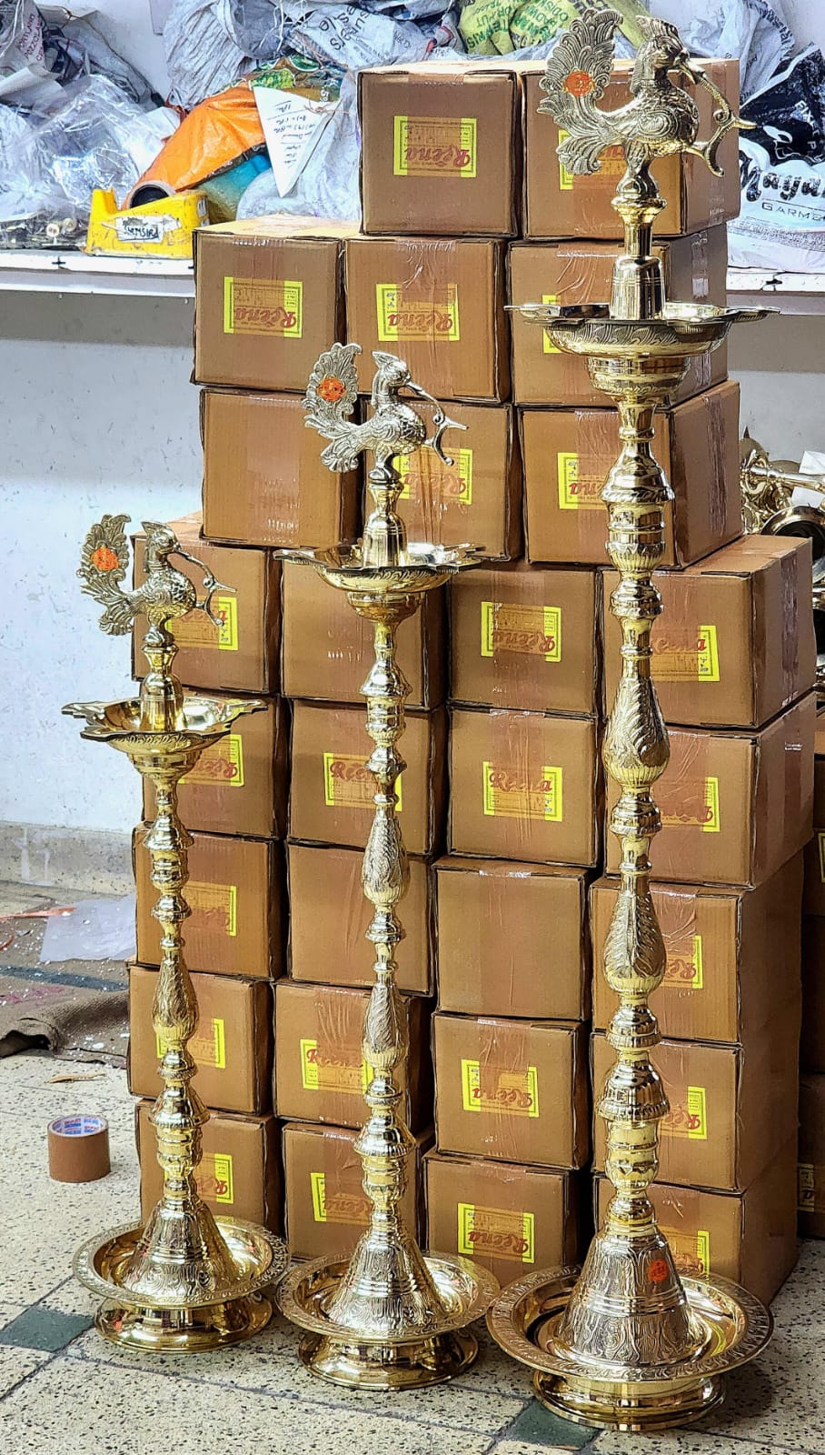 Brass Kutthu Vilakku