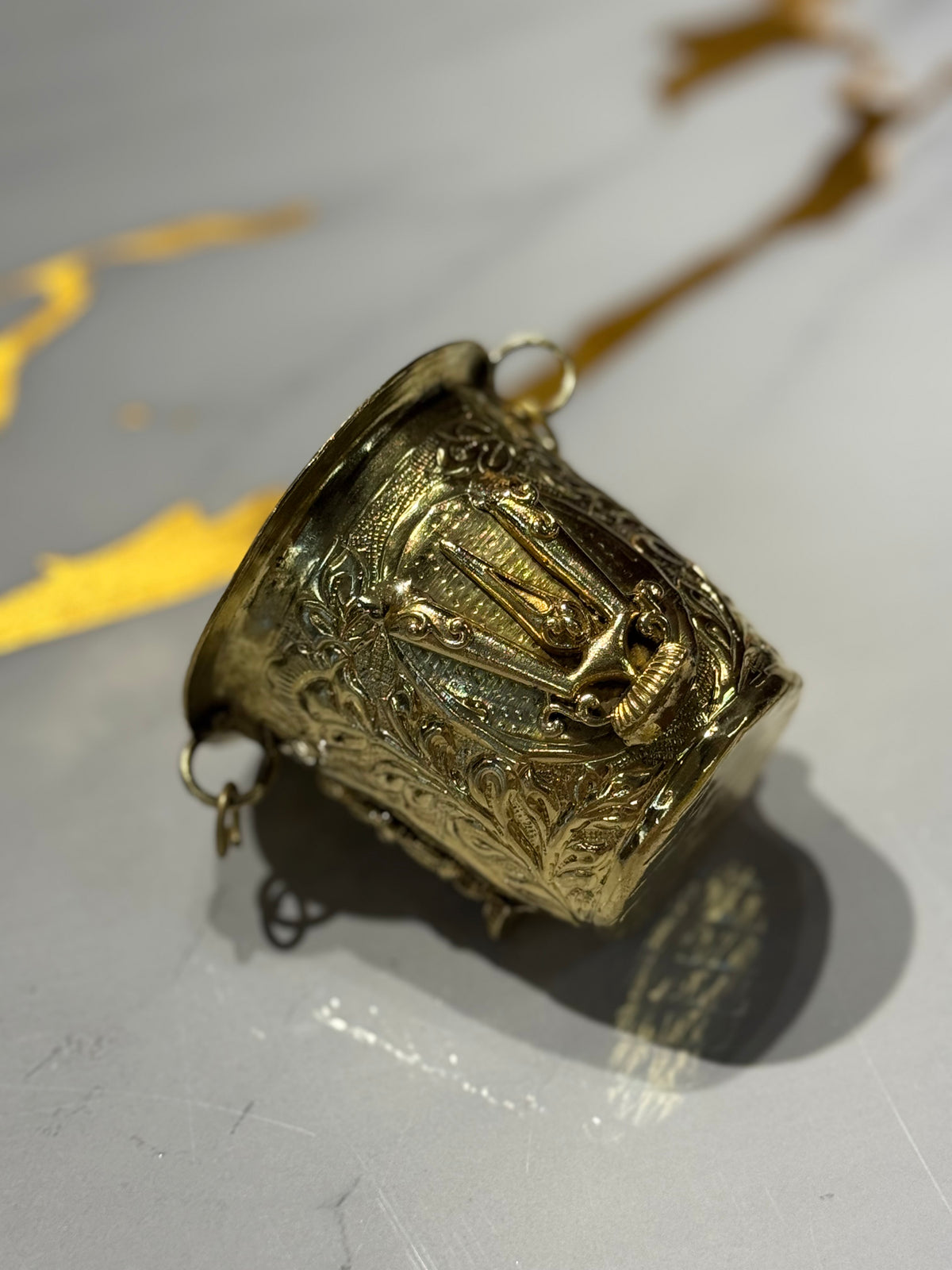 Tirupathi Balaji Icon Brass Tumbler