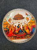 German Silver Round Tray 12 inch - Design C