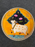 German Silver Round Tray 12 inch - Design D
