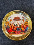 Brass Plate 8 inch - Design C