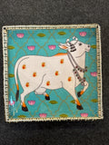 German Silver Square Tray 10 inch - Design I