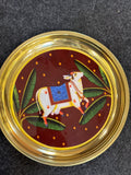 Brass Plate 8 inch - Design G