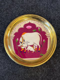 Brass Plate 8 inch - Design A