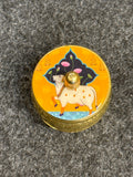 Brass Pichwai Kum Kum Holder - Design D