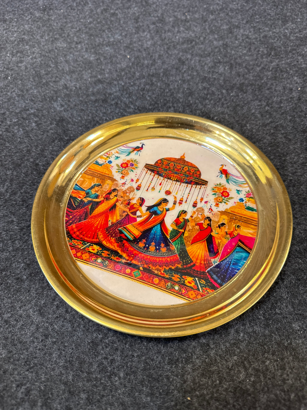 Brass Plate 8 inch - Design C