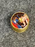 Brass Pichwai Kum Kum Holder - Design F