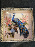 German Silver Square Tray 10 inch - Design B