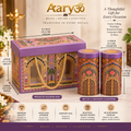 Aaryom Heritage Palace Airtight Canister Set – Set of 2 with Premium Gift Box