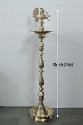 Pair of Brass Kutthu Vilakku – 48″ (Set of 2)